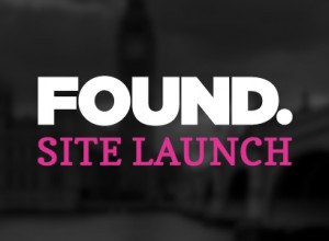 The New Found Site Launch