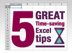 5 Great Time-Saving Excel Tips (you may not know about)
