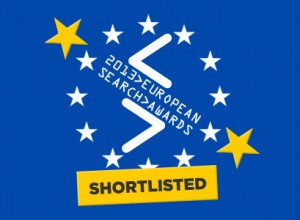 Found shortlisted for innovation at 2013 European Search Awards