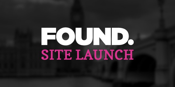 The New Found Site Launch