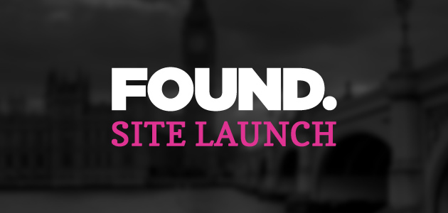 The New Found Site Launch