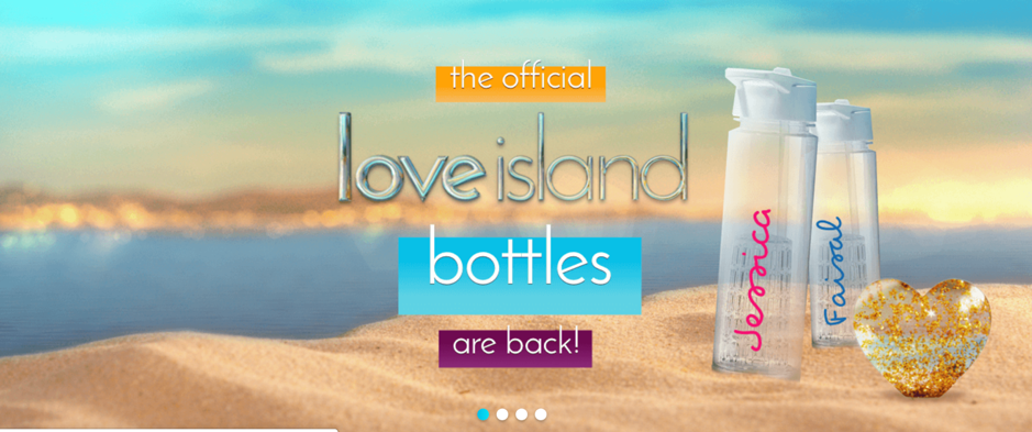 Love Island Bottles