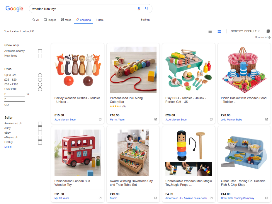 google shopping