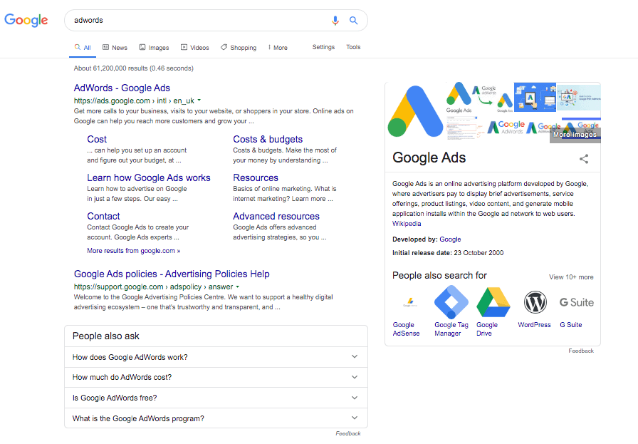 Google ads